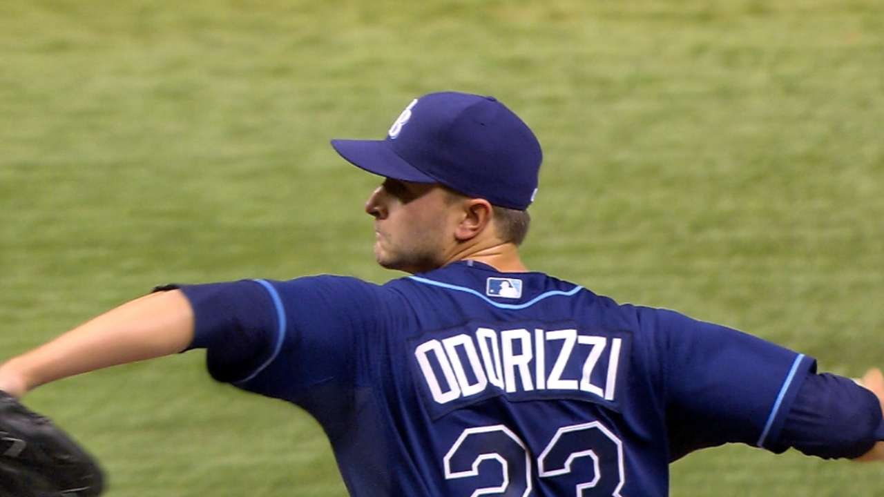 Odorizzi to start Rays' spring opener Wednesday